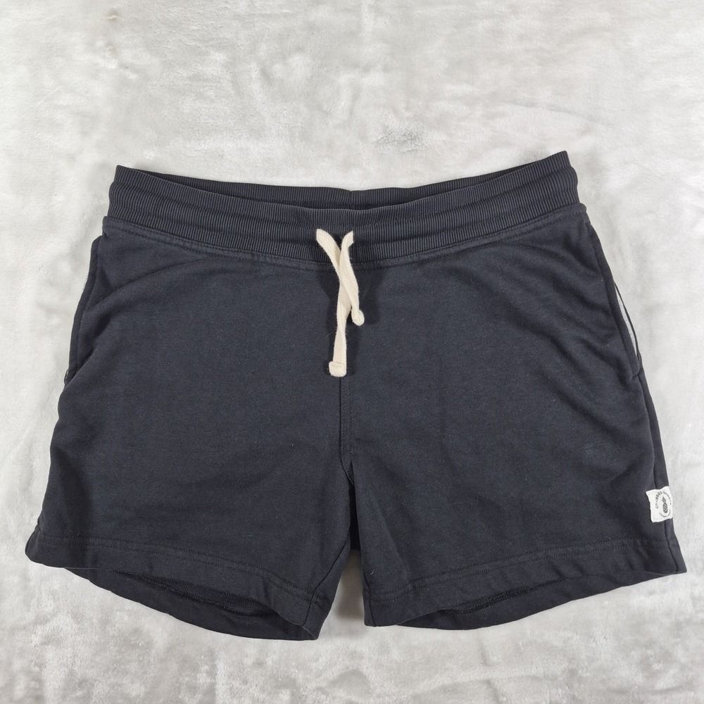 Chubbies Lounge Shorts Men's Small Black 5" Inseam Performance Drawstring Casual
